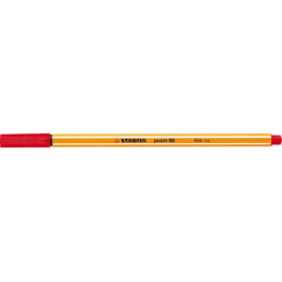 STABILO Point 88 Fineliner 0.4mm - Red