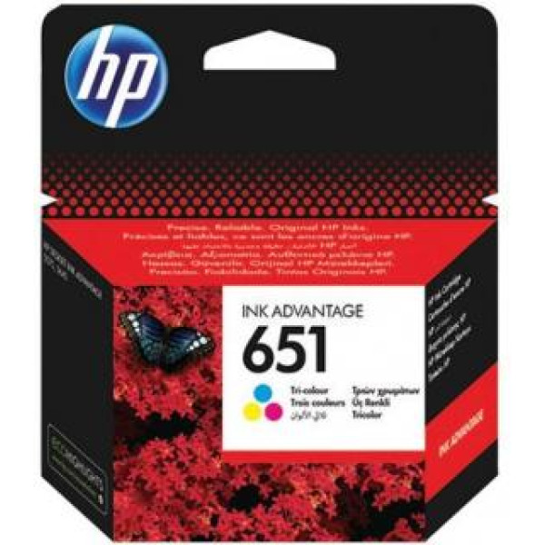 HP 651 Tri-Colour Original Ink Cartridge (C2P11AE) HP 651 Tri-Colour Original Ink Cartridge (C2P11AE)