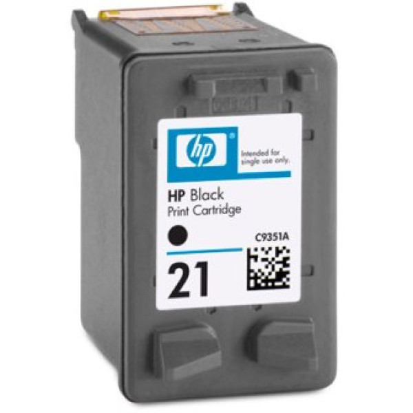 HP 21 Black Original Ink Cartridge (C9351AE)