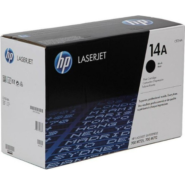 HP 14A Black Original Toner Cartridge (CF214A)