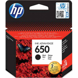 HP 650 Black Original Ink Cartridge (CZ101AK)