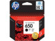 HP 650 Black Original Ink Cartridge (CZ101AK) HP 650 Black Original Ink Cartridge (CZ101AK)
