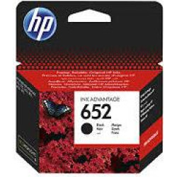 HP 652 Black Original Ink Cartridge (F6V25AE)