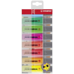STABILO Boss Highlighter - Wallet 8 (Assorted)