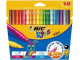 BIC Kids Visa Fibre Tip - Pack of 18