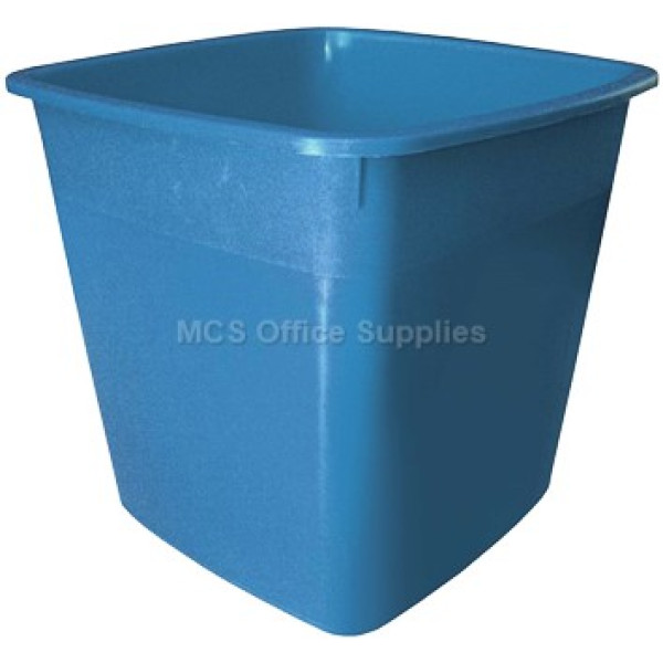 LION Plastic Waste Bin - Blue