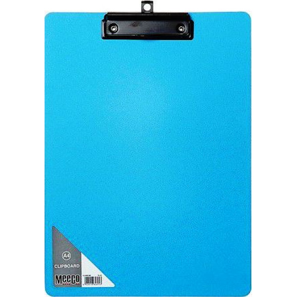 MEECO A4 Clipboard - BLUE