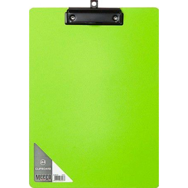 MEECO A4 Clipboard - GREEN MEECO A4 Clipboard - GREEN