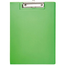 MEECO A4 Clipboard with Flip Cover - GREEN