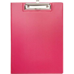 MEECO A4 Clipboard with Flip Cover - PINK