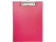 MEECO A4 Clipboard with Flip Cover - PINK
