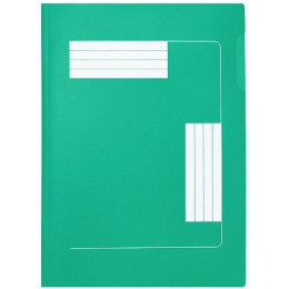 MEECO A4 Executive Premier Folder Polypropylene Green - 10 Pack