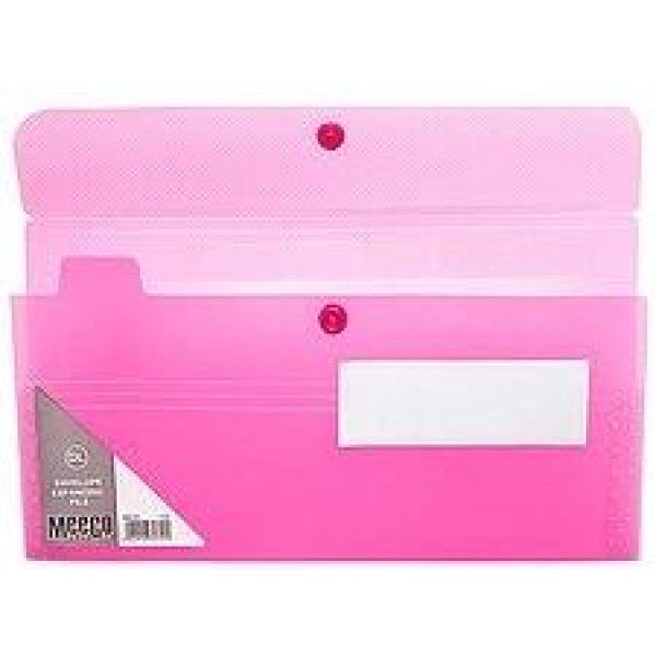 MEECO DL Expanding Envelope 6 Division - PINK