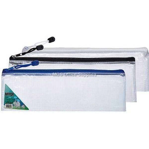MEECO Clear Pencil Bag MEECO Clear Pencil Bag