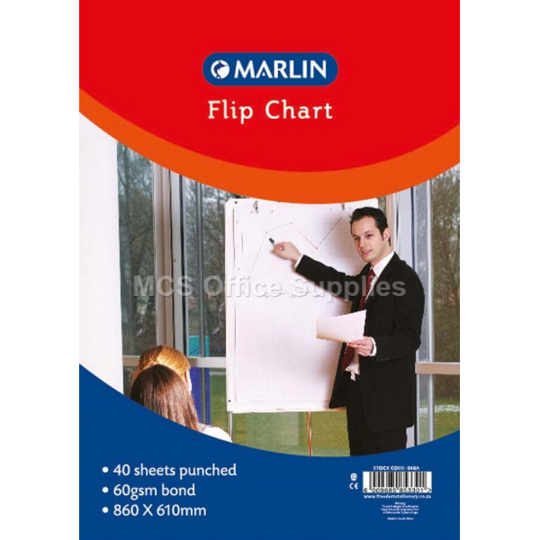 MARLIN FlipChart Paper Bond 40 Sheets MARLIN FlipChart Paper Bond 40 Sheets