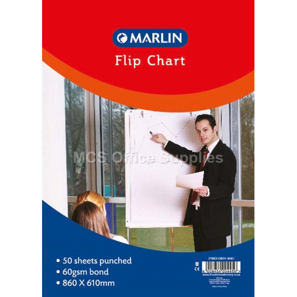 MARLIN FlipChart Paper Bond 50 Sheets MARLIN FlipChart Paper Bond 50 Sheets