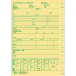 TIDY FILES A4 Economy Paediatrician / Kinderarts Medical File - Pack of 25