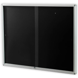 PARROT Display Case Pinning Board 1500 X 1200mm - Black
