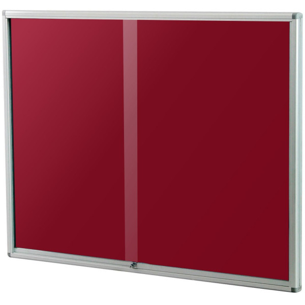PARROT Display Case Pinning Board 1500 X 1200mm - Burgundy