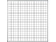 PARROT Educational Board Magnetic Squares Whiteboard Swing Leaf - 1220 x 1210mm
