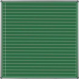 PARROT Educational Board NON-Magnetic Ruled Chalk Board Swing Leaf - 1220 x 1210mm