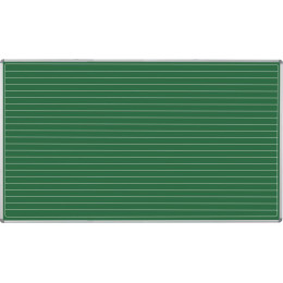 PARROT Educational Board NON-Magnetic Ruled Chalk Board Centre Panel - 2420 x 1220mm