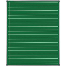PARROT Educational Board Non-Magnetic Chalk Board Ruled Side Panel - 1220 x 920mm