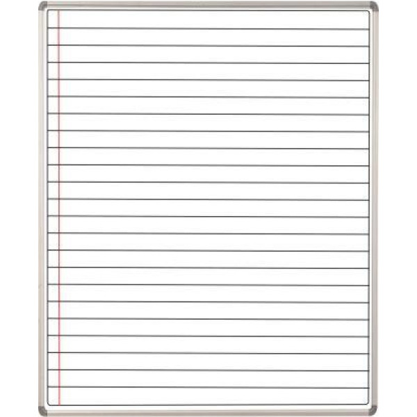 PARROT Educational Board Magnetic Ruled Whiteboard Swing Leaf - 1220 x 910mm