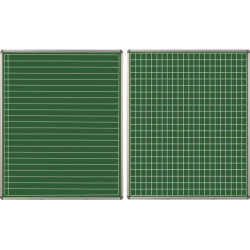 PARROT Educational Board NON-Magnetic Ruled and Squares Chalk Board Swing Leaf - 1220 x 910mm PARROT Educational Board NON-Magnetic Ruled and Squares Chalk Board Swing Leaf - 1220 x 910mm