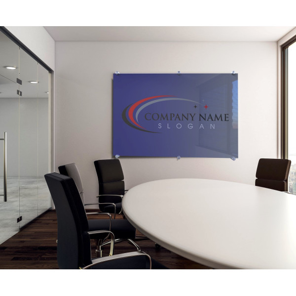 PARROT Glass Board Designer Series Magnetic Printed - 2400 x 1200mm