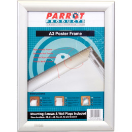 PARROT A3 Poster Frame Single Sided