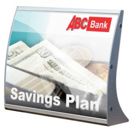 PARROT Desk Top A5 Landscape Sign Frame 210 x 148mm