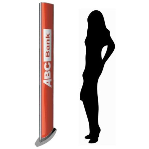 PARROT Sign Frame Double Sided Standing 300 x 1800mm