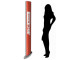 PARROT Sign Frame Double Sided Standing 300 x 1800mm