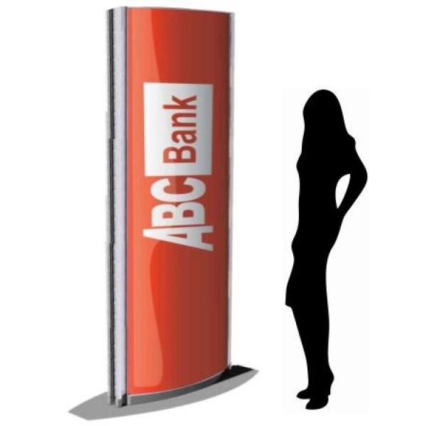 PARROT Sign Frame Double Sided Standing 1100 x 2200mm