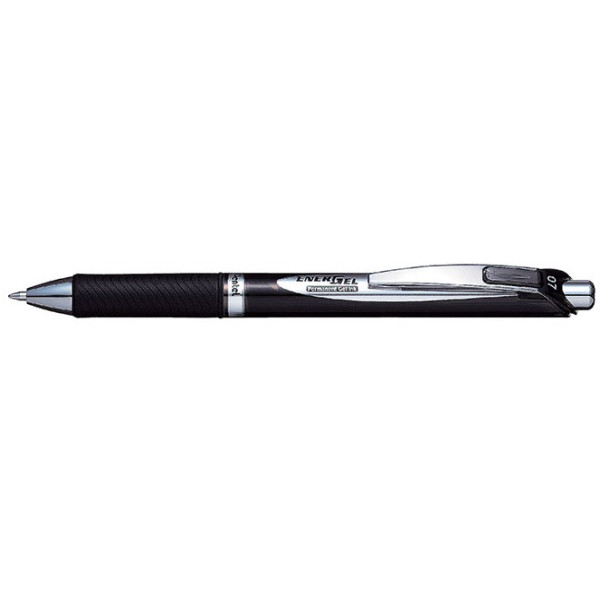 PENTEL BLP77A EnerGel 0.7mm Retractable Gel Rollerball Pen Black PENTEL BLP77A EnerGel 0.7mm Retractable Gel Rollerball Pen Black