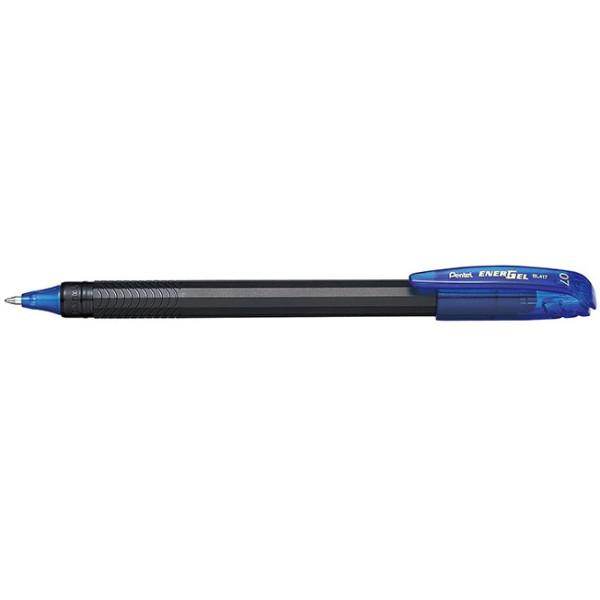 PENTEL BL417 EnerGel 0.7mm Metal Tip Gel Roller Ball Pen Blue PENTEL BL417 EnerGel 0.7mm Metal Tip Gel Roller Ball Pen Blue