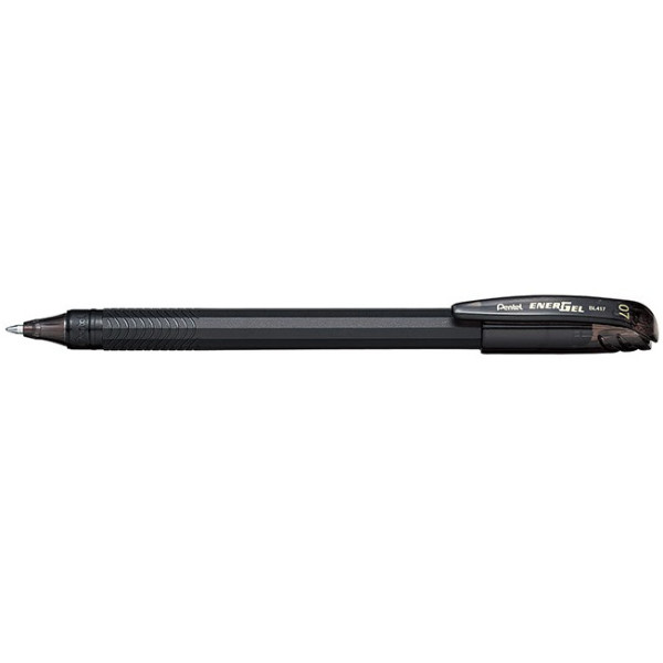 PENTEL BL417 EnerGel 0.7mm Metal Tip Gel Roller Ball Pen Black