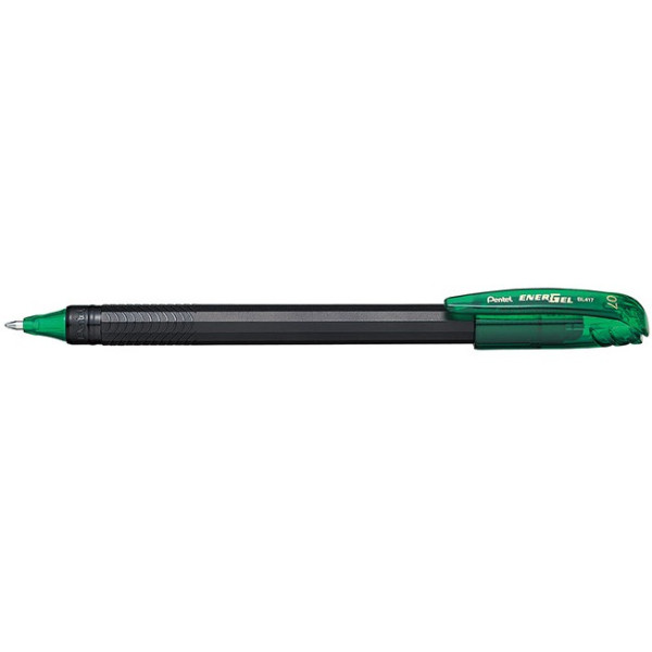 PENTEL BL417 EnerGel 0.7mm Metal Tip Gel Roller Ball Pen Green PENTEL BL417 EnerGel 0.7mm Metal Tip Gel Roller Ball Pen Green
