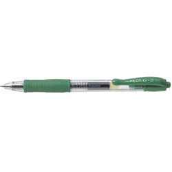 PILOT G2 Retractable Gel Ink Pen Extra Fine 0.5mm Green
