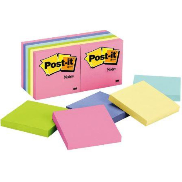 POST-IT Notes Pad 73 x 73mm (12 Pads)