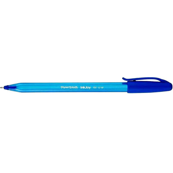 Paper Mate Inkjoy 100 Ballpoint Pen Blue Paper Mate Inkjoy 100 Ballpoint Pen Blue