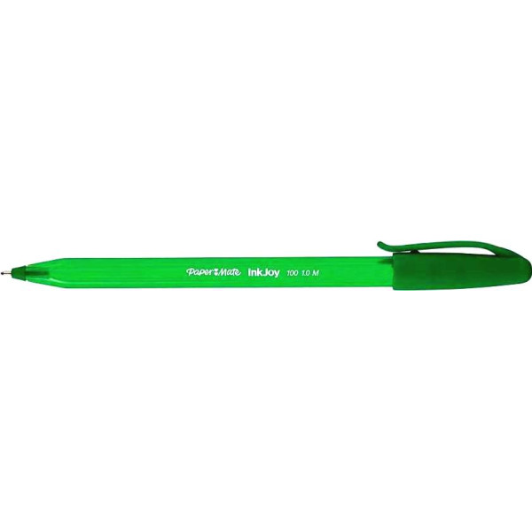 Paper Mate Inkjoy 100 Ballpoint Pen Green Paper Mate Inkjoy 100 Ballpoint Pen Green
