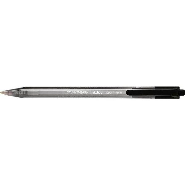 Paper Mate Inkjoy 100 Retractable Ballpoint Pen Black Paper Mate Inkjoy 100 Retractable Ballpoint Pen Black