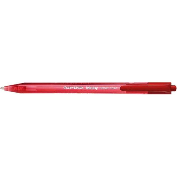 Paper Mate Inkjoy 100 Retractable Ballpoint Pen Red Paper Mate Inkjoy 100 Retractable Ballpoint Pen Red