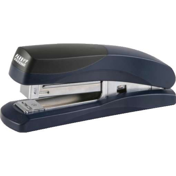 PARROT Plastic Desktop Medium Stapler - Navy (20 Pages)