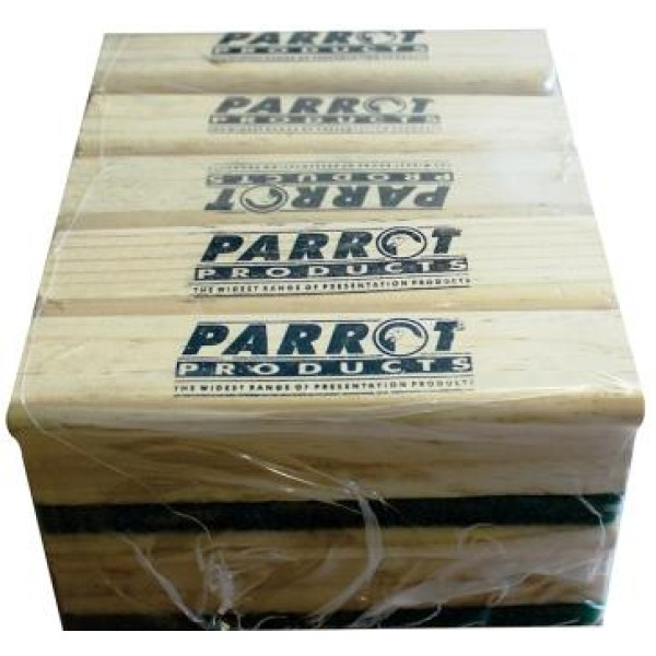 PARROT Duster Wood Chalk Board Grey 150 X 35mm - 10 Pack