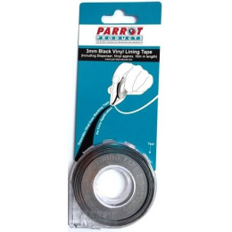 PARROT Vinyl Lining Tape Black 10m X 3mm