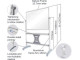 PARROT Revolving Board Magnetic 1200 X 900mm