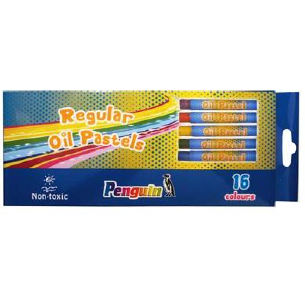 PENGUIN Oil Pastels 16's PENGUIN Oil Pastels 16's